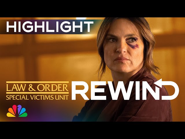 Benson Yells in Anger When She Sees a Gang Rape Tree in the Woods | Law & Order: SVU | NBC
