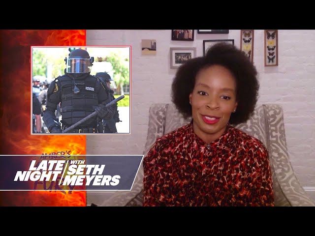 Amber's Minute of Fury: Police Violence Against Peaceful Protestors