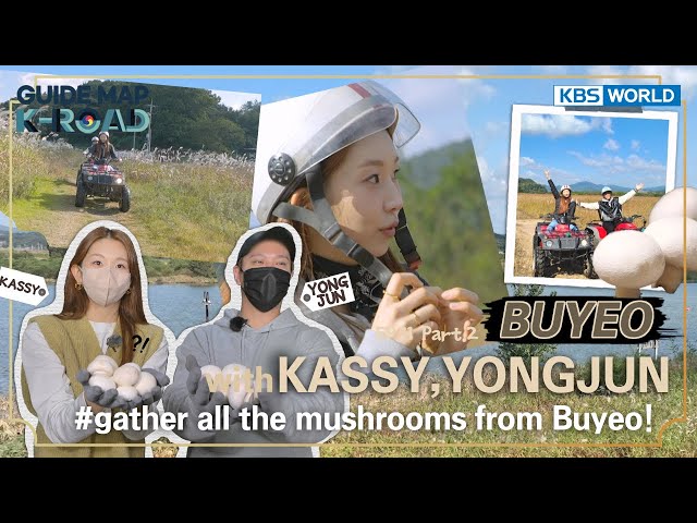 [Guide Map, K-ROAD] Ep.21-2 – From leisure sports to a mushroom experience... in Buyeo l KBS WORLD