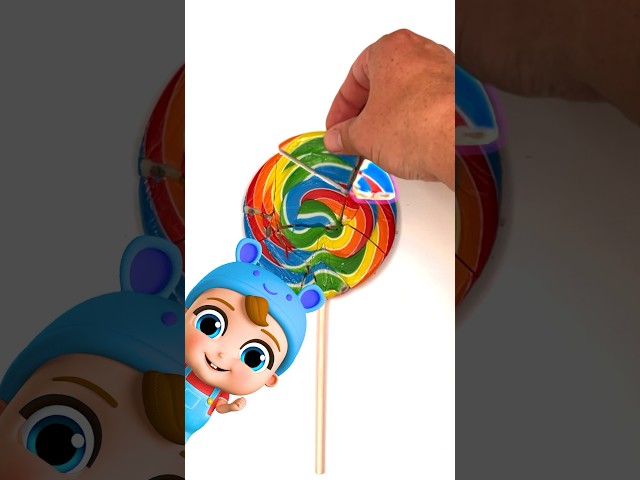 Baby John's Lollipop Puzzle! 🍭 #nurseryrhymes #babyjohn #lollipop