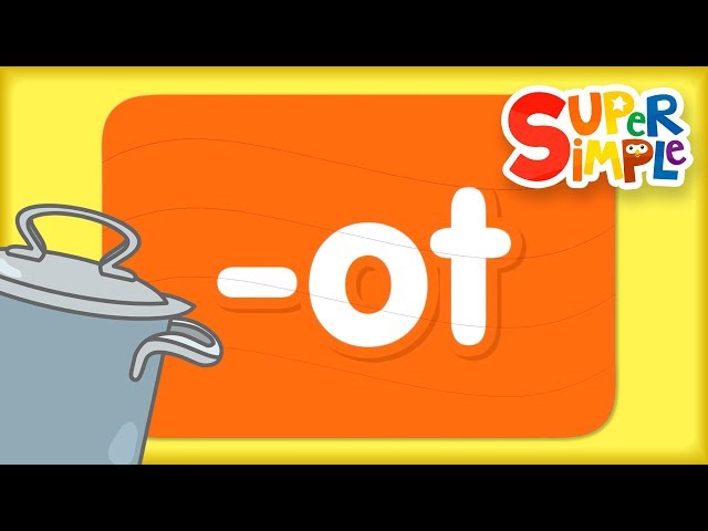Learn How To Read Words In The "ot" Word Family | Alphabet Cartoon For Kids