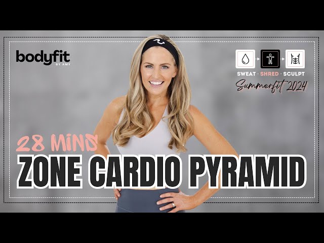 Get Your Heart Pumping With This 28-minute Zone Cardio Pyramid Workout - SHRED DAY 2