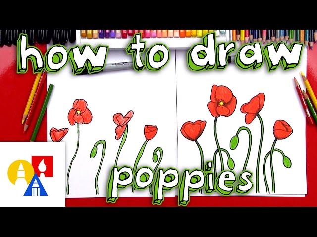 How To Draw Poppies