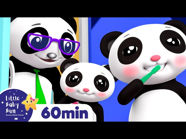 Little Ten Pandas Song | +More Little Baby Bum Nursery Rhymes and Kids Songs