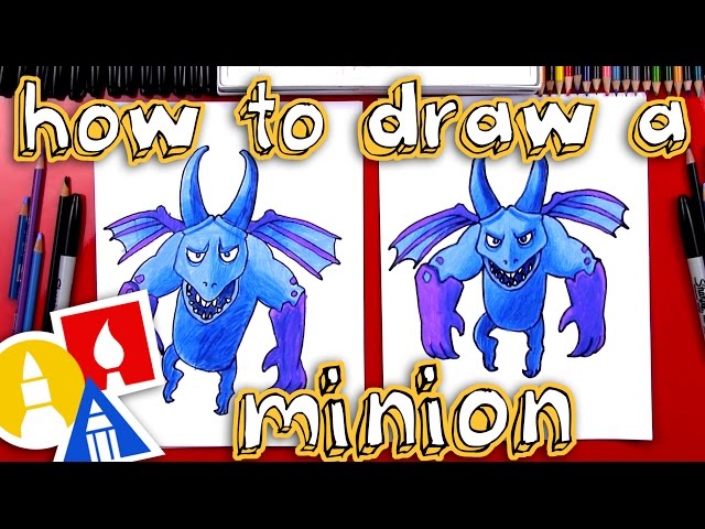 How To Draw Clash Royale Minion