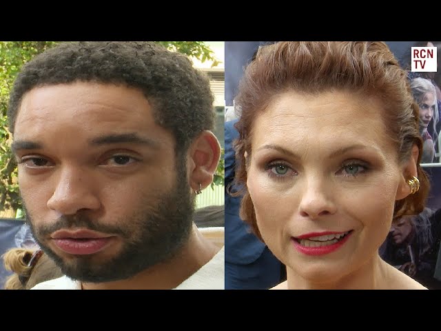 Royce Pierreson & MyAnna Buring Interview The Witcher Season 3 Premiere