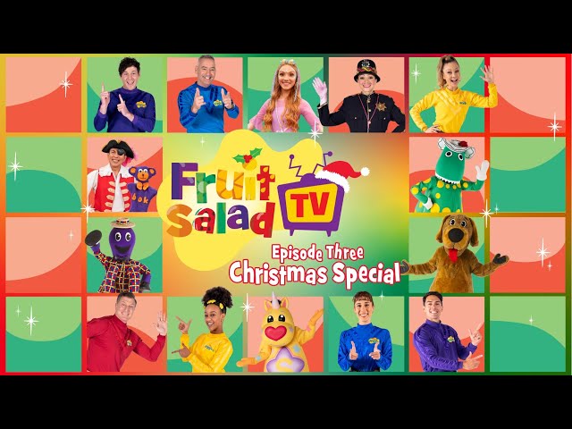 The Wiggles Fruit Salad TV Christmas 🎄 Kids Christmas Carols and Holiday Songs