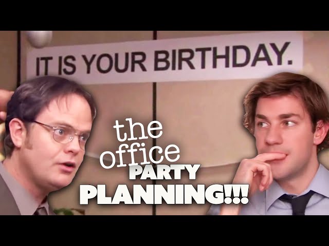 Jim & Dwight's Party Planning | The Office US | Comedy Bites