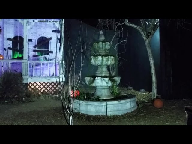 Sculpting Foam Water Fountain | DIY Halloween Decorations | Creepy Water Fountain Prop (Pt.2)