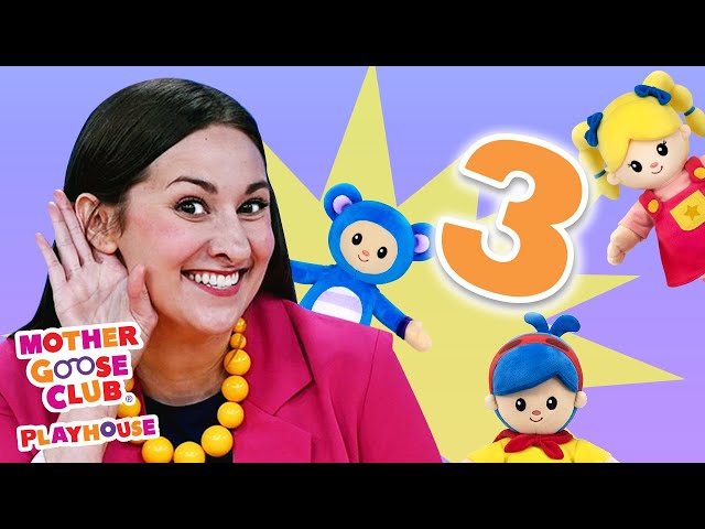 Learn With Friends: Counting | Mother Goose Club Playhouse Songs & Nursery Rhymes