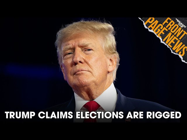 Trump Claims Elections Are 'Corrupt & Rigged,' Kamala Harris Announces Additional Aid For Ukraine
