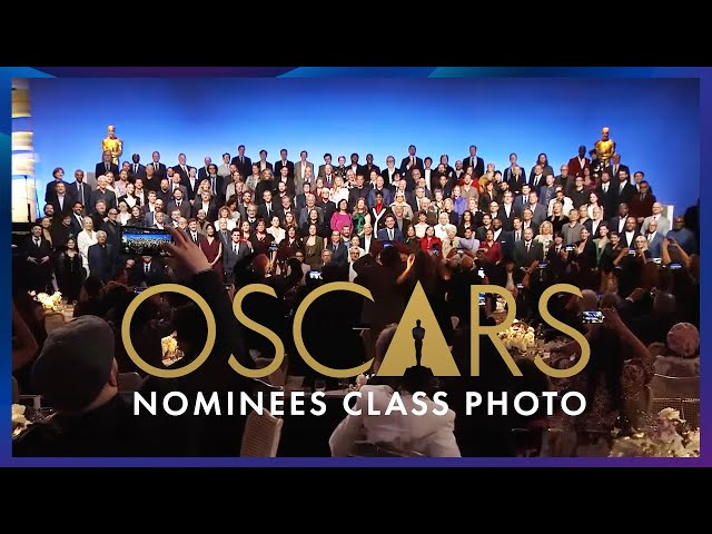 96th Oscars Nominees Luncheon: Class Photo Assembly