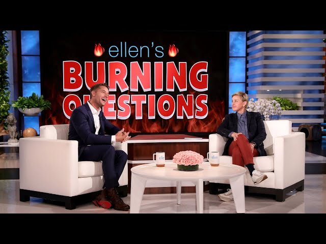 Justin Hartley Answers Ellen's 'Burning Questions'