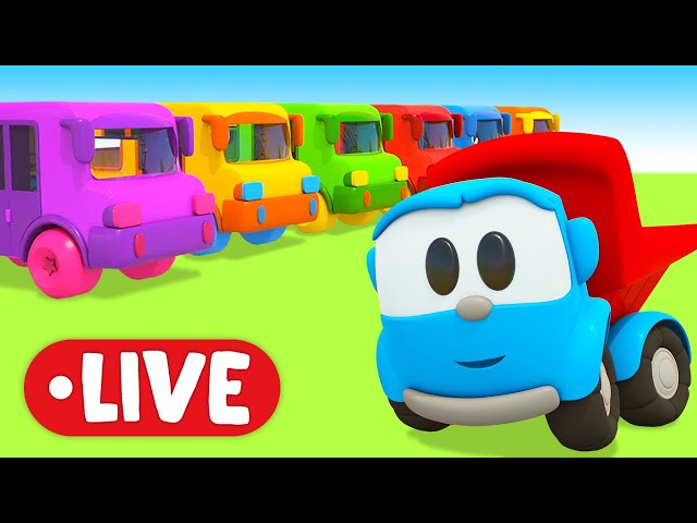 🔴Sing with Leo the Truck 🎵 Songs for kids & Nursery rhymes LIVE.