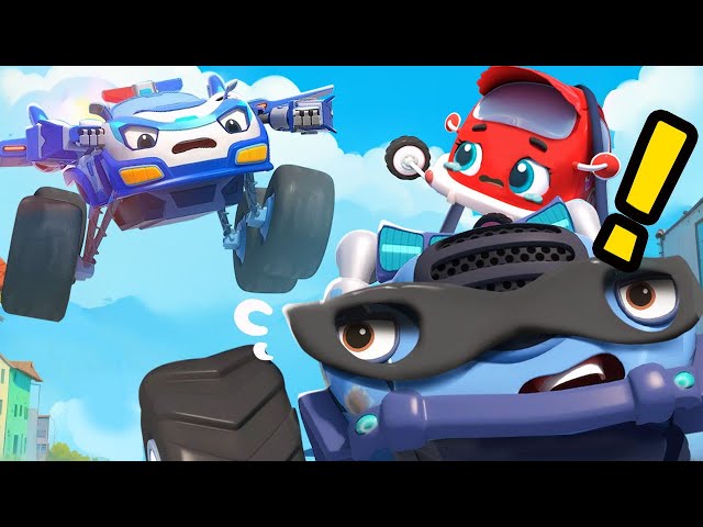 🚨Don't Go with Strangers | Police Car | Safety Cartoon | Monster Truck | Kids Songs | BabyBus