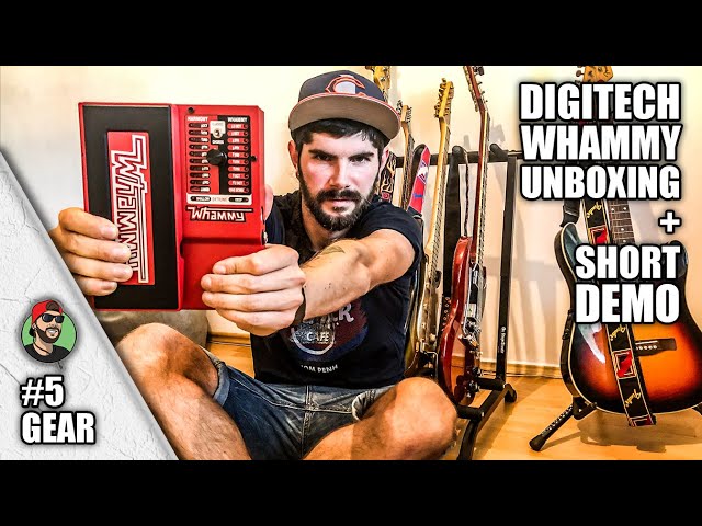 Unboxing - Digitech Whammy | short demo | Gear#5
