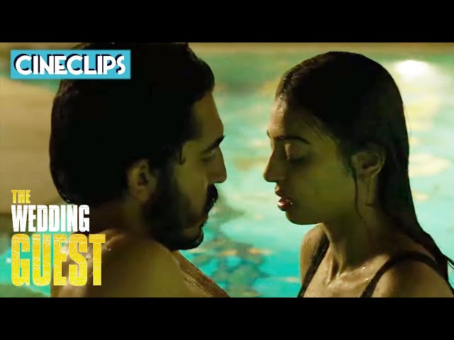 Jay and Samira Kiss In The Pool | The Wedding Guest | CineClips
