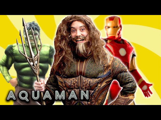 Aquaman Vs The Avengers - Kids Parody