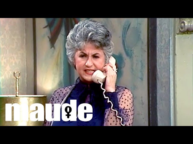 Maude | Walter Bails On Maude For Dinner | The Norman Lear Effect