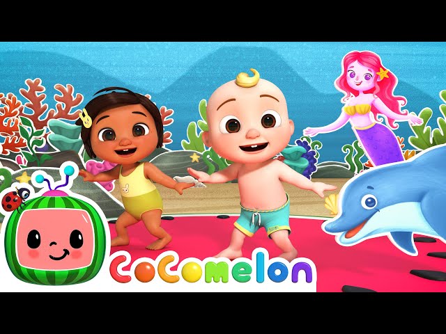 Mermaid Song Dance Party | CoComelon Nursery Rhymes & Kids Songs