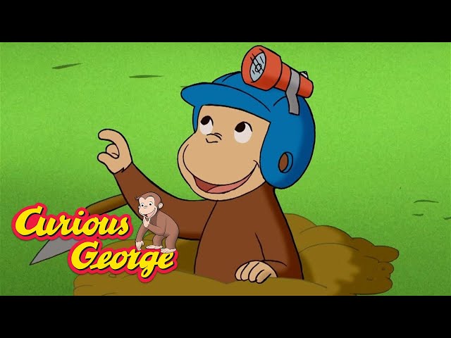 Digging a Tunnel 🐵 Curious George  🐵 Kids Cartoon 🐵 Kids Movies 🐵 Videos for Kids