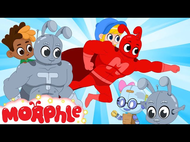 Superheroes vs Robots - Mila and Morphle | Cartoons for Kids | My Magic Pet Morphle