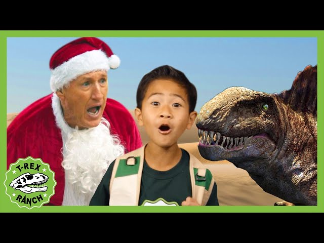 Santa's Delivery Mix Up - Dino Holiday Treats | T-Rex Ranch Dinosaur Videos