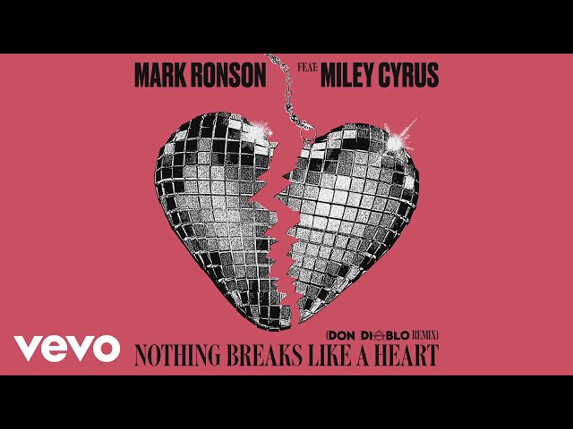 Mark Ronson - Nothing Breaks Like a Heart (Don Diablo Remix) [Audio] ft. Miley Cyrus