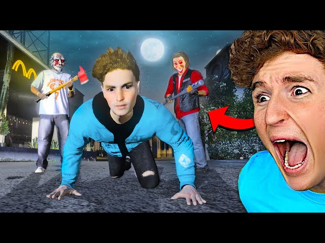 Survive The PURGE Challenge In GTA 5.. (TERRIFYING)