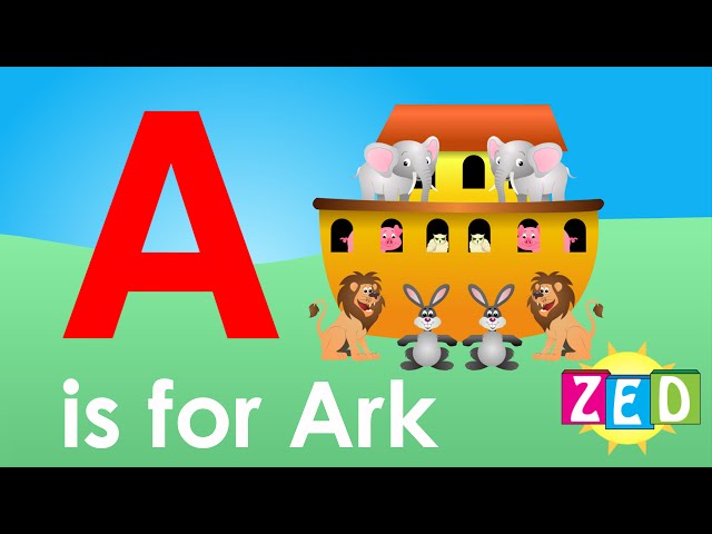 Best ABC Alphabet Song A is for Ark (Zed version)