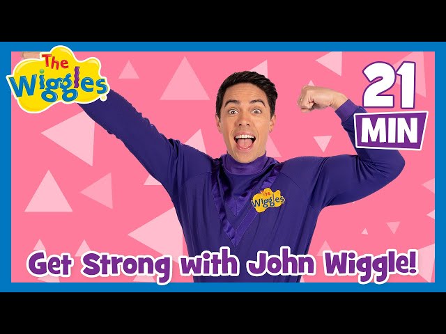 Get Strong with John Wiggle! 💜 Kids Activity Songs 💪 Dance, Play, Move and Get Active! 💪 The Wiggles
