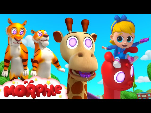 The Giraffe is Hypnotized! - Morphle and Mila Adventure | Cartoons for Kids | My Magic Pet Morphle