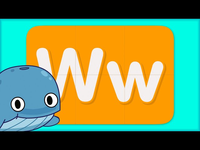Learn words that start with the Letter W | Education for Kids