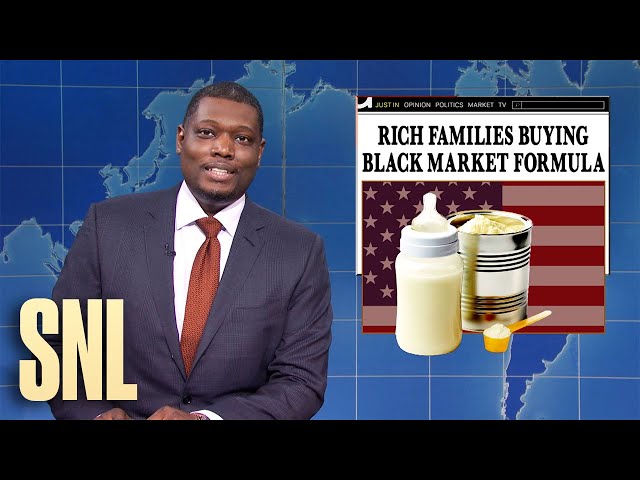 Weekend Update: Black Market Baby Formula, Trump’s New Book on 2020 Election - SNL