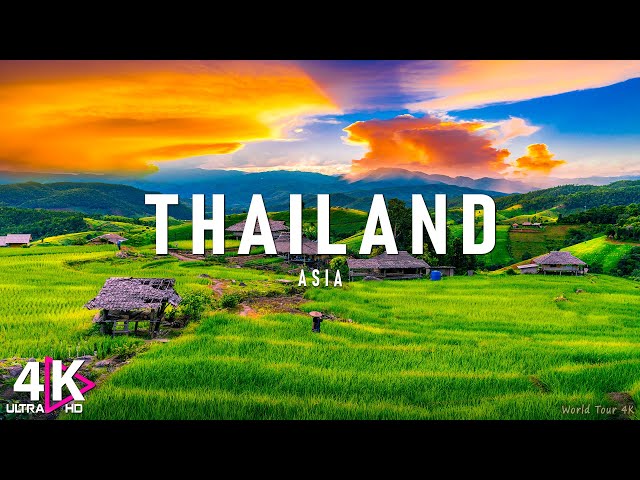 ThaiLand 4K Meditation Relaxation Film - Healing Relaxing Music - Relaxation On TV