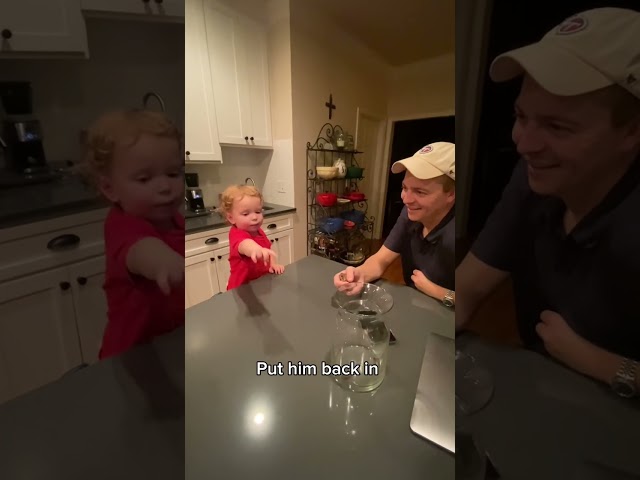Little Boy Freaks Out at Toad