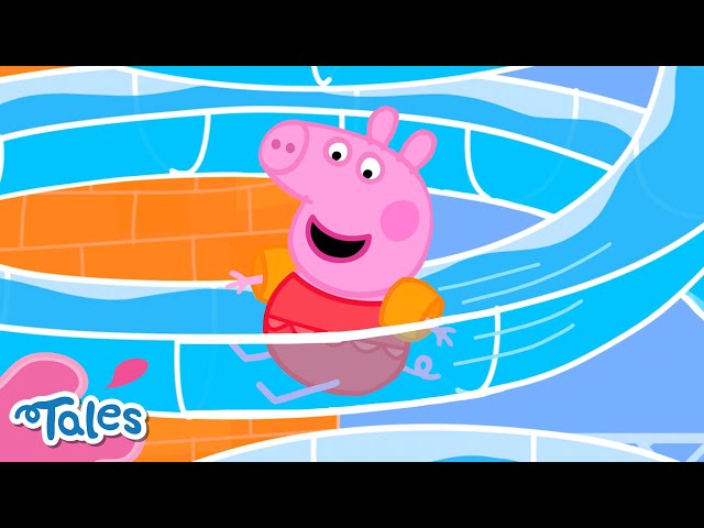 The SUPER FAST Waterslide! 💦 | Peppa Pig Tales