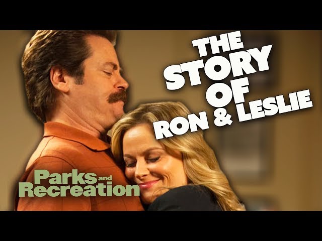 The STORY OF Ron Swanson & Leslie Knope | Parks and Recreation | Comedy Bites