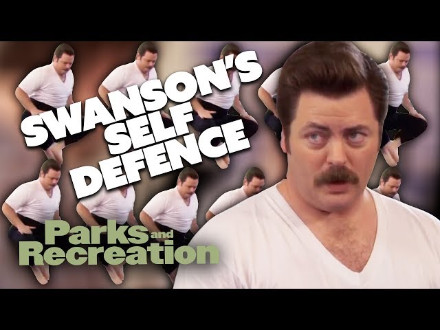 Ron Swanson's Self Defence | Parks and Recreation | Comedy Bites