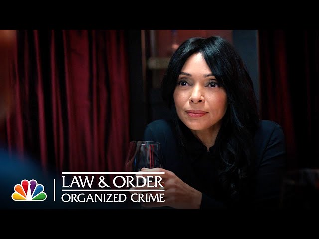 Stabler and Angela Wheatley Have an Intense Dinner Date | NBC’s Law & Order: Organized Crime