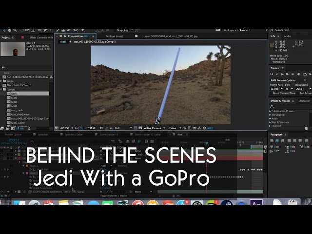 Jedi With a GoPro - Behind the Scenes