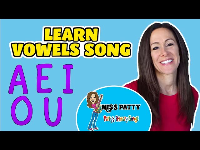 Learn to Read | Vowels Song for Kids A E I O U Sign Language for Children with Patty Shukla English