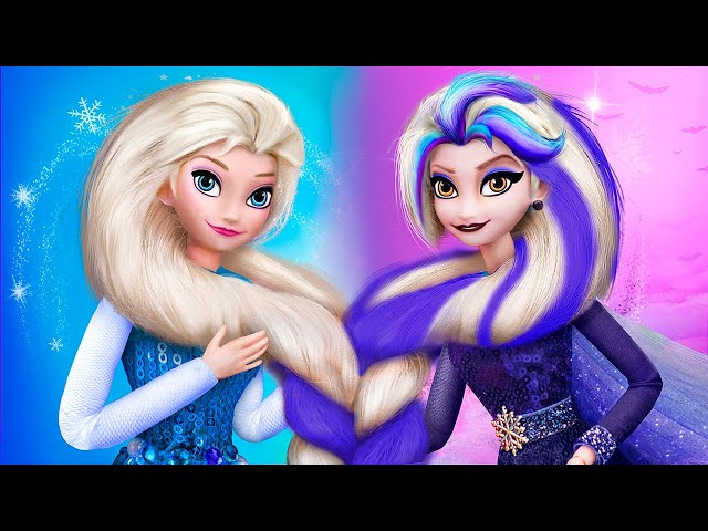 Dark and Light Elsa! 33 Frozen DIYs