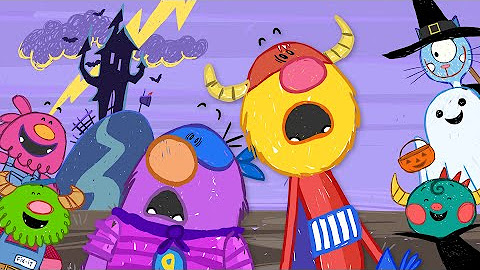Captain Monsterica And The Purple Protector - Cartoons For Kids!