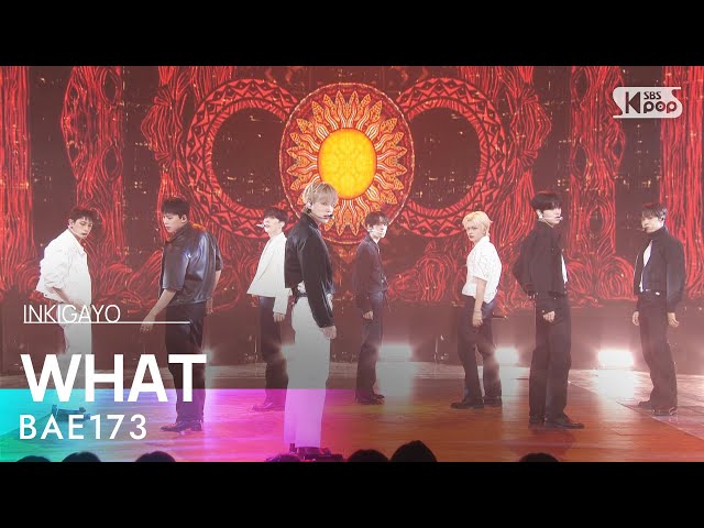 BAE173 (비에이이173) - WHAT @인기가요 inkigayo 20240630