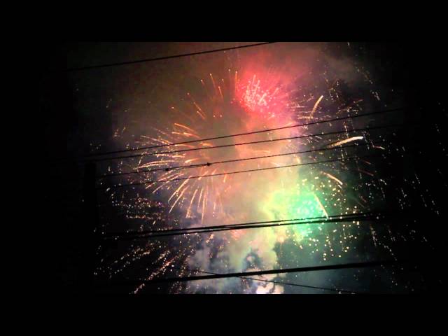 Jamaica 50 fireworks finale (via/ Old Hope Road)