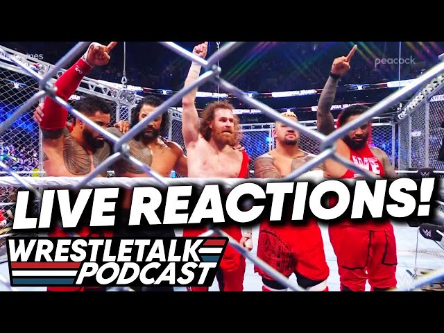 WWE Survivor Series War Games 2022 LIVE REACTIONS! | WrestleTalk Podcast