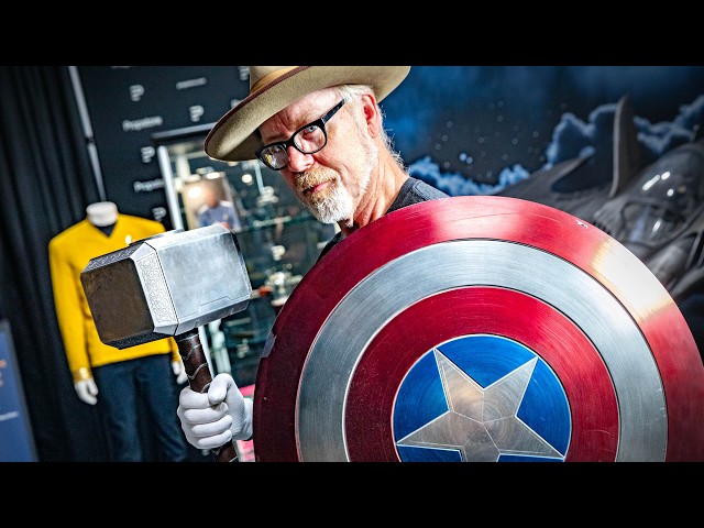 Marvel Prop Secrets: Captain America's Shield and Thor's Hammer!