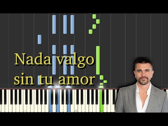 Nada valgo sin tu amor - Juanes / Piano Tutorial / EA Music
