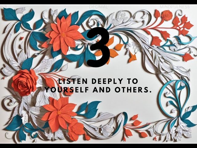 Mastering the Art of Deep Listening | #transformationalwisdom